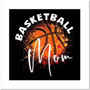 Basketball Mom Tee Mother'S Day Mama Mother Holiday Posters and Art